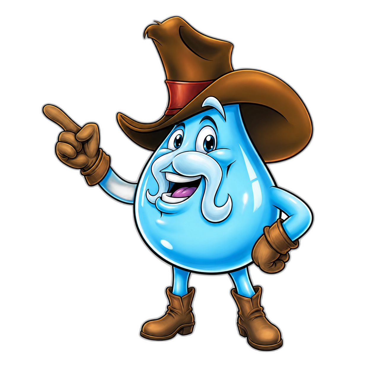 Tex explaining water